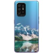 Прозрачный чехол BoxFace OPPO A94 5G Blue Mountain