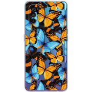 Прозрачный чехол BoxFace OPPO A94 5G Butterfly Morpho