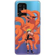 Прозрачный чехол BoxFace OPPO A94 5G Naruto and Kurama