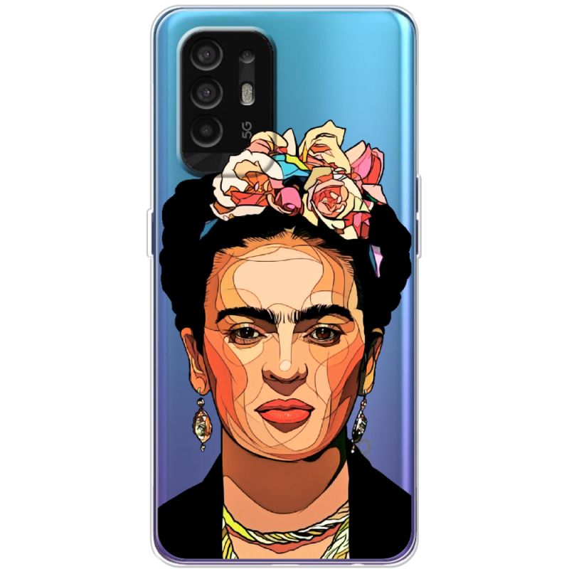 Прозрачный чехол BoxFace OPPO A94 5G Фрида Кало