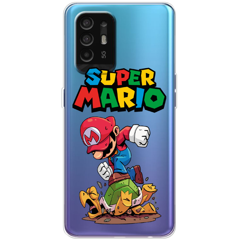 Прозрачный чехол BoxFace OPPO A94 5G Super Mario