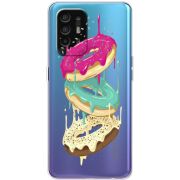 Прозрачный чехол BoxFace OPPO A94 5G Donuts