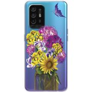 Прозрачный чехол BoxFace OPPO A94 5G My Bouquet