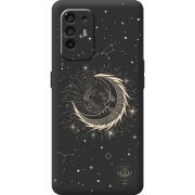 Черный чехол BoxFace OPPO A94 5G Moon