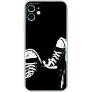 Чехол Uprint Apple iPhone 11 Black Sneakers