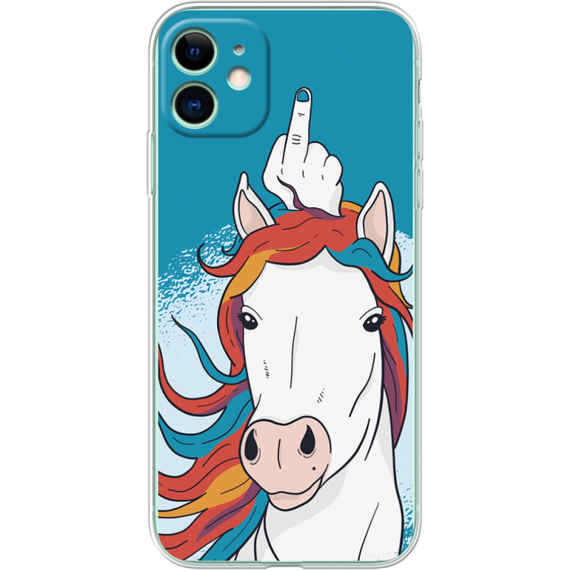 Чехол Uprint Apple iPhone 11 Fuck Unicorn