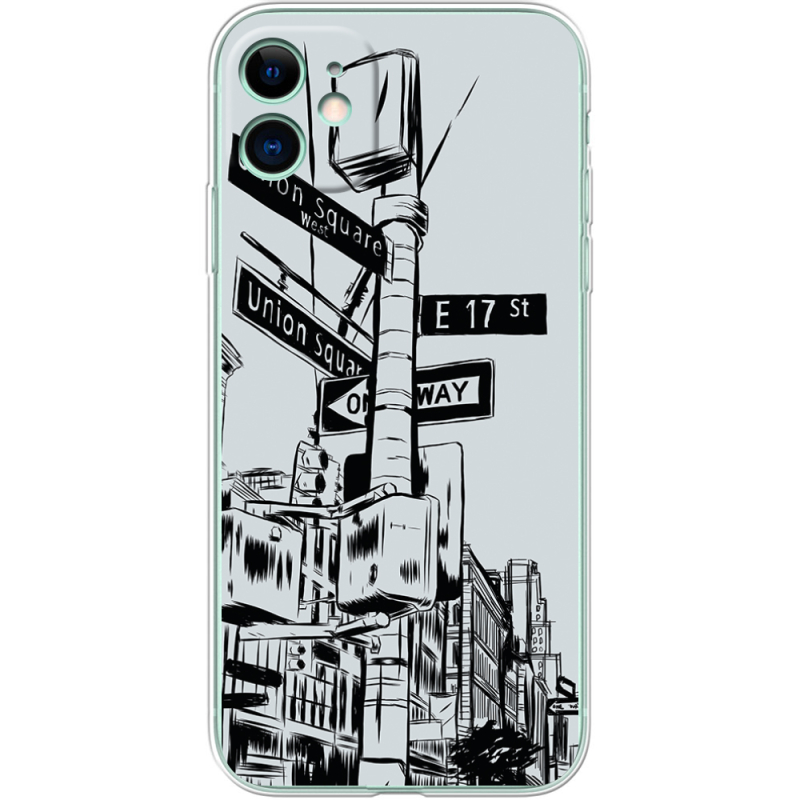 Чехол Uprint Apple iPhone 11 17 Street