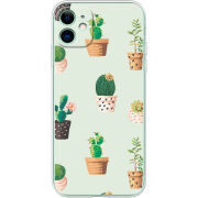 Чехол Uprint Apple iPhone 11 L-green Cacti