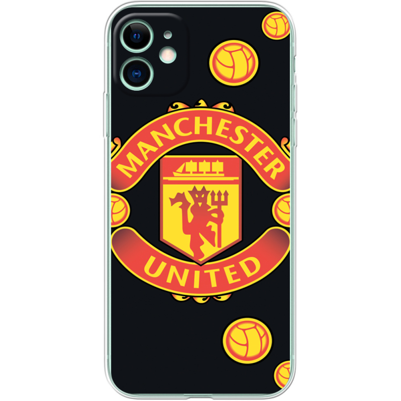 Чехол Uprint Apple iPhone 11 FC Manchester-U