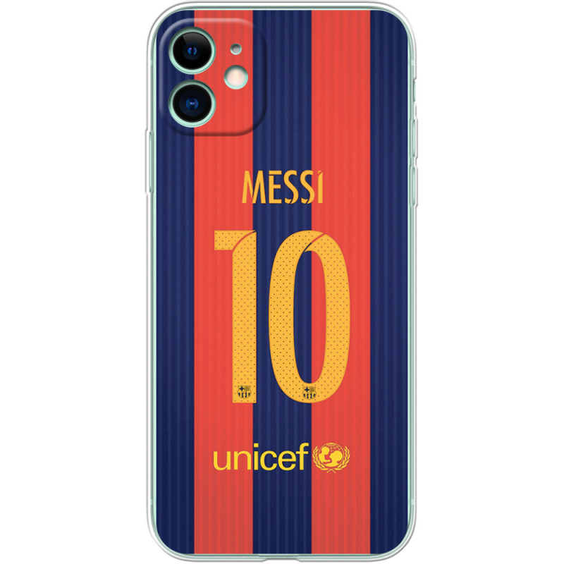 Чехол Uprint Apple iPhone 11 Messi 10