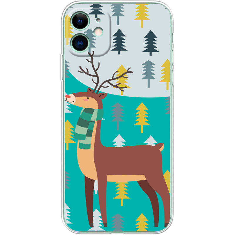 Чехол Uprint Apple iPhone 11 Foresty Deer