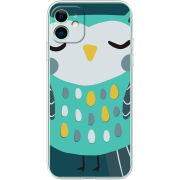 Чехол Uprint Apple iPhone 11 Green Owl