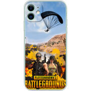 Чехол Uprint Apple iPhone 11 Pubg parachute