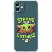 Чехол Uprint Apple iPhone 11 Strong in me Cuteness is