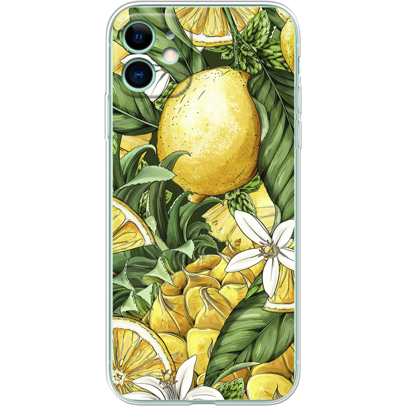 Чехол Uprint Apple iPhone 11 Lemon Pattern