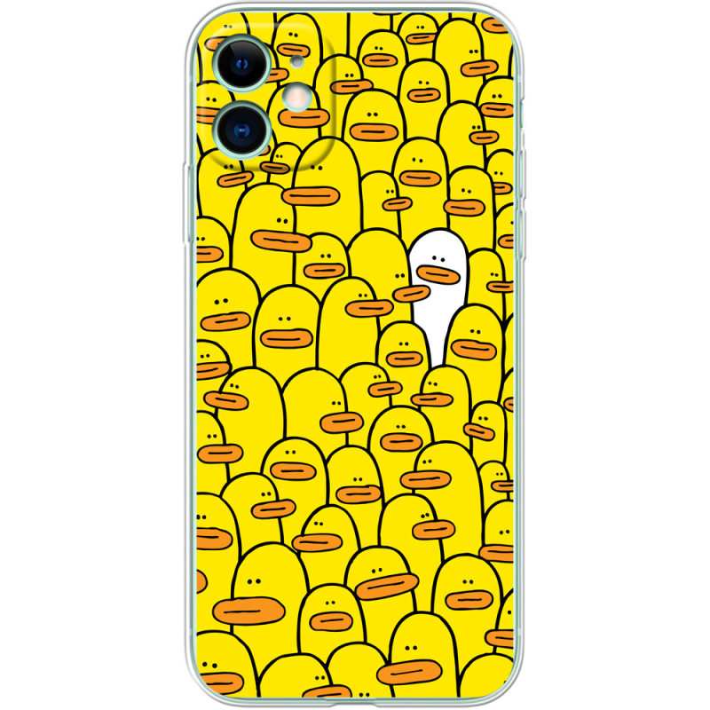 Чехол Uprint Apple iPhone 11 Yellow Ducklings