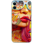 Чехол Uprint Apple iPhone 11 Yellow Girl Pop Art