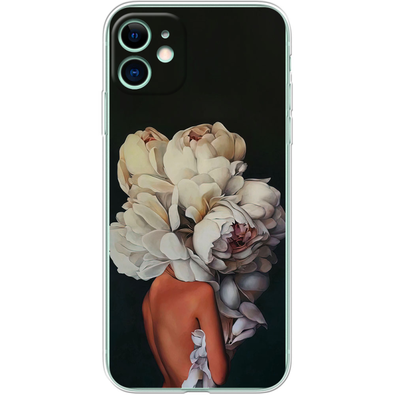 Чехол Uprint Apple iPhone 11 Exquisite White Flowers