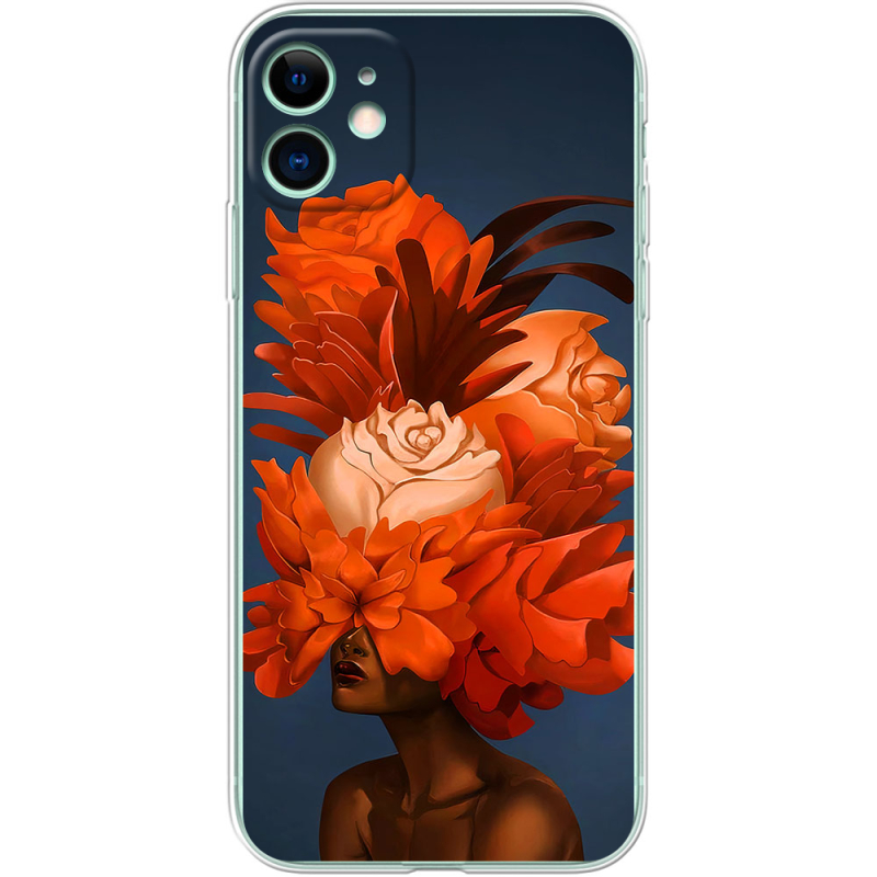 Чехол Uprint Apple iPhone 11 Exquisite Orange Flowers