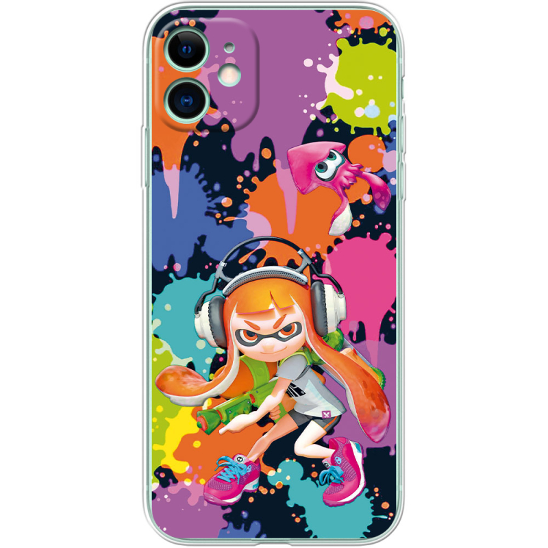 Чехол Uprint Apple iPhone 11 Splatoon Inklings