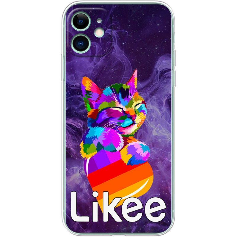 Чехол Uprint Apple iPhone 11 Likee Cat