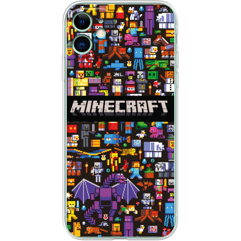 Чехол Uprint Apple iPhone 11 Minecraft Mobbery