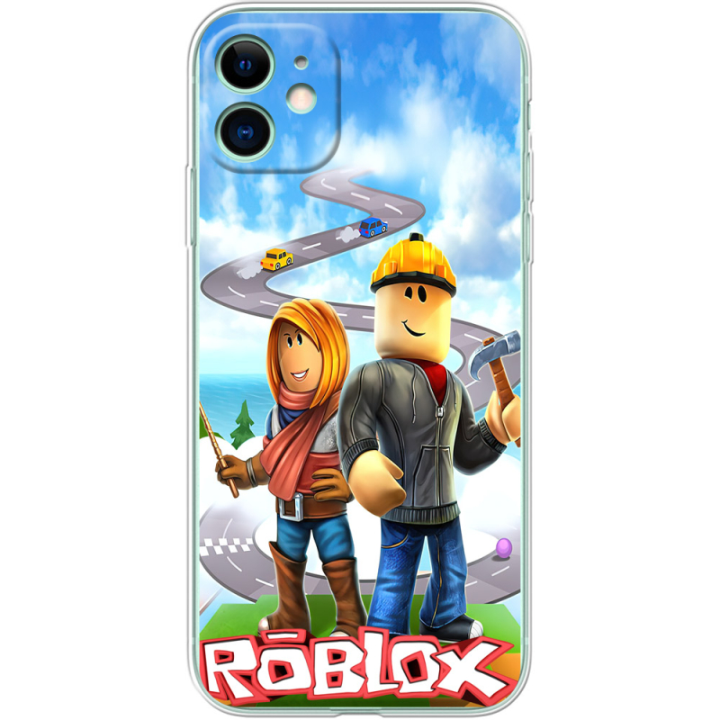 Чехол Uprint Apple iPhone 11 Roblox Білдерман