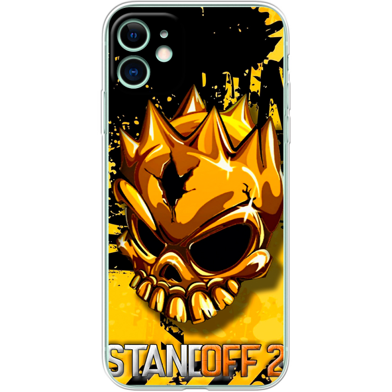 Чехол Uprint Apple iPhone 11 StandOff 2 gold