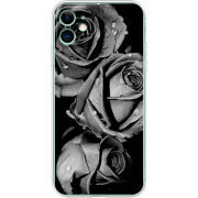 Чехол Uprint Apple iPhone 11 Black and White Roses