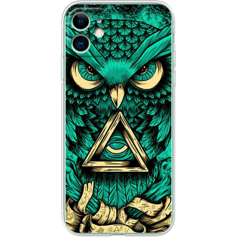 Чехол Uprint Apple iPhone 11 Masonic Owl