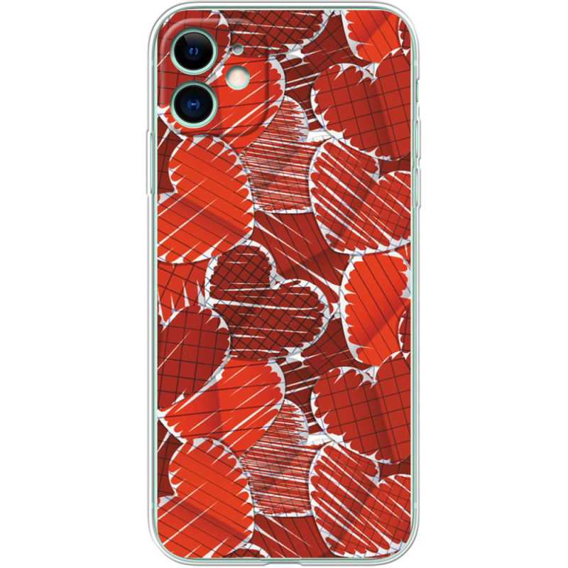 Чехол Uprint Apple iPhone 11 Heart Strings