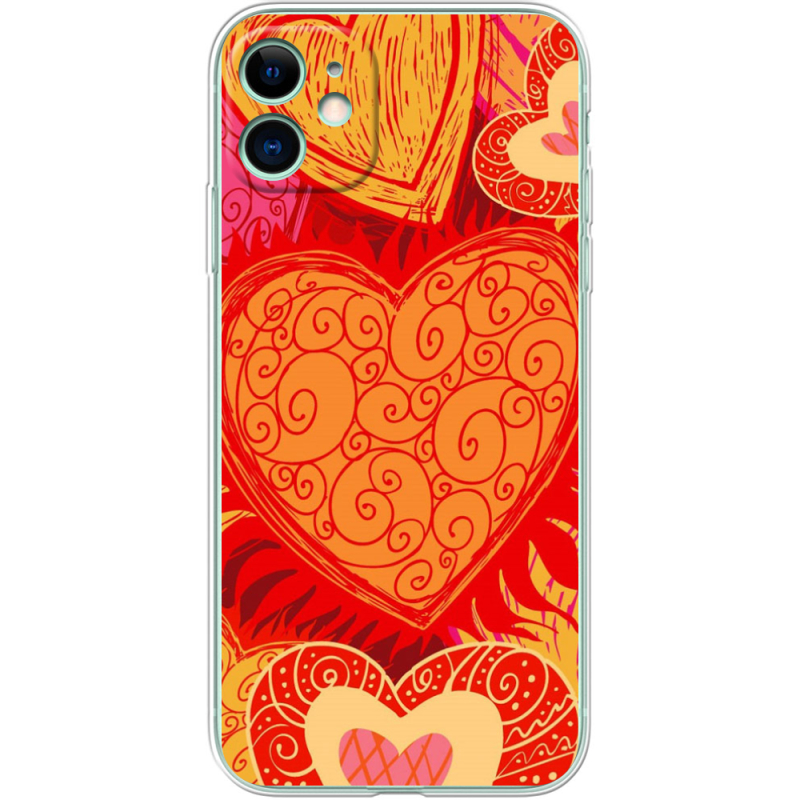 Чехол Uprint Apple iPhone 11 Warm Hearts