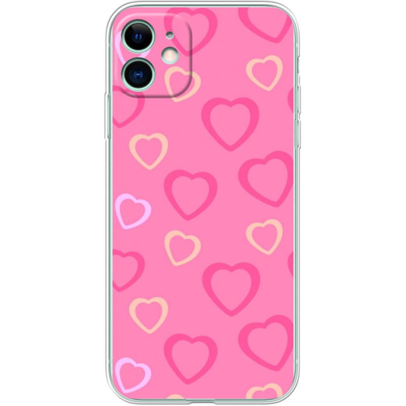 Чехол Uprint Apple iPhone 11 Sugar Hearts