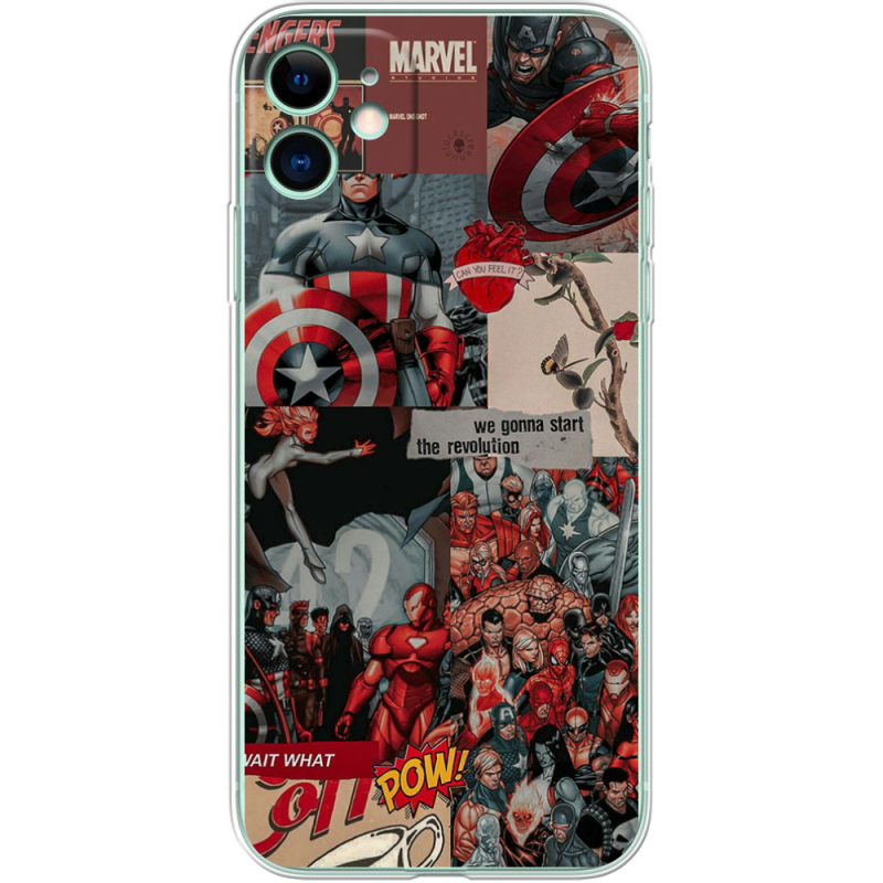 Чехол Uprint Apple iPhone 11 Marvel Avengers