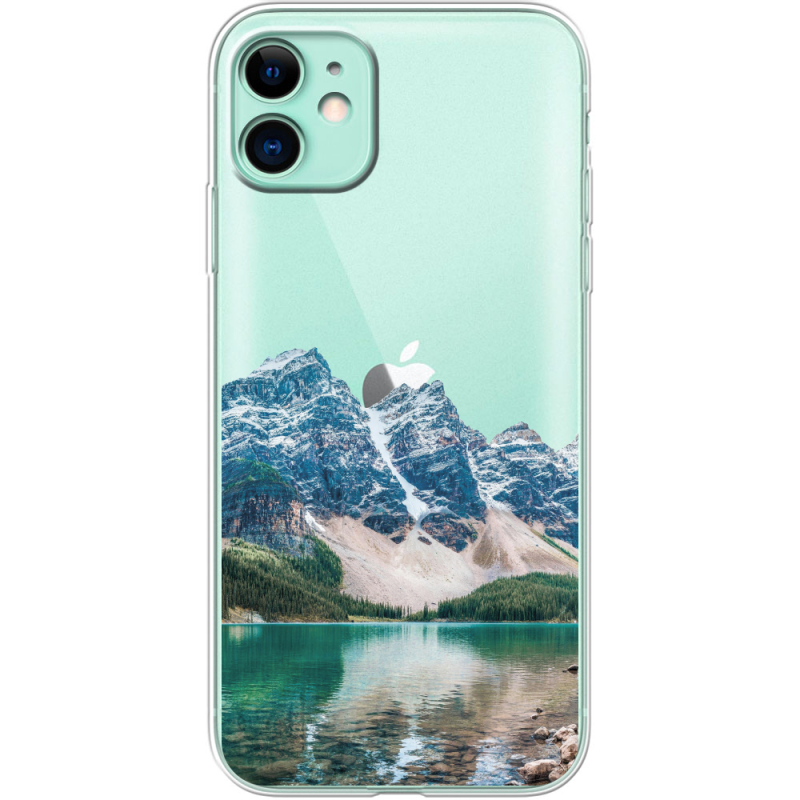 Прозрачный чехол Uprint Apple iPhone 11 Blue Mountain