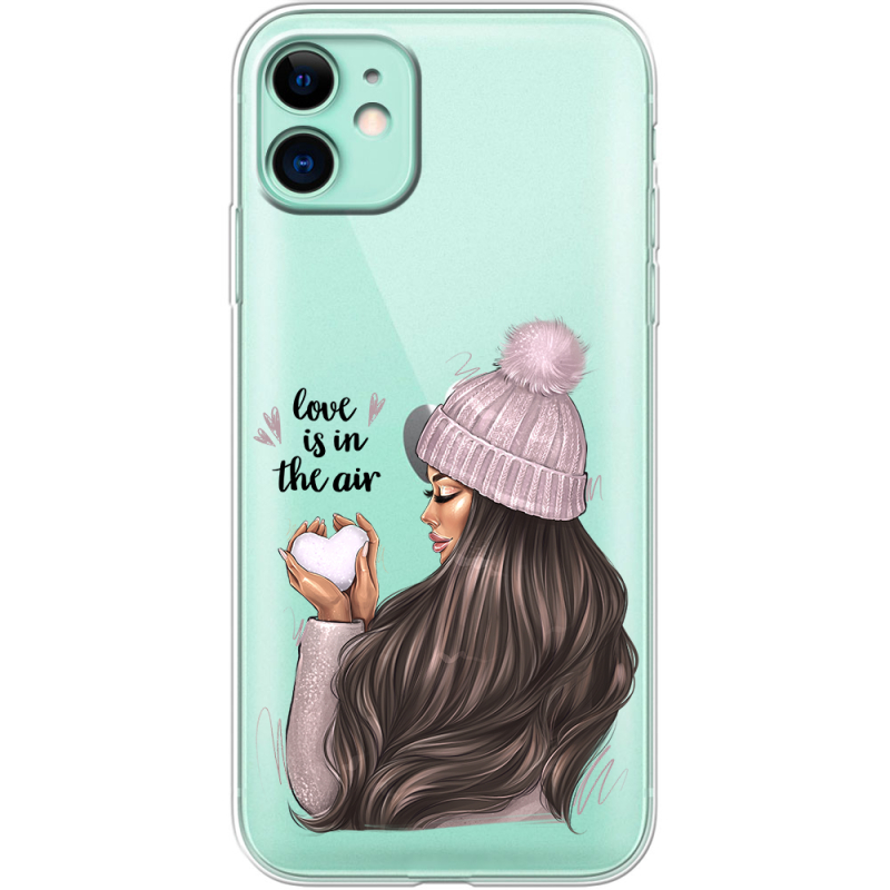 Прозрачный чехол Uprint Apple iPhone 11 love is in the air