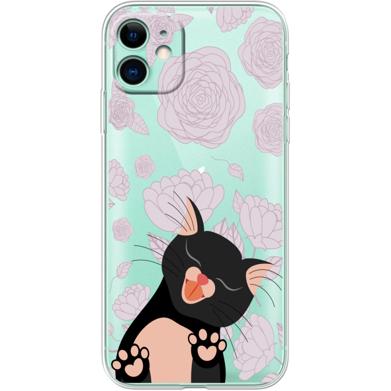 Прозрачный чехол Uprint Apple iPhone 11 Meow