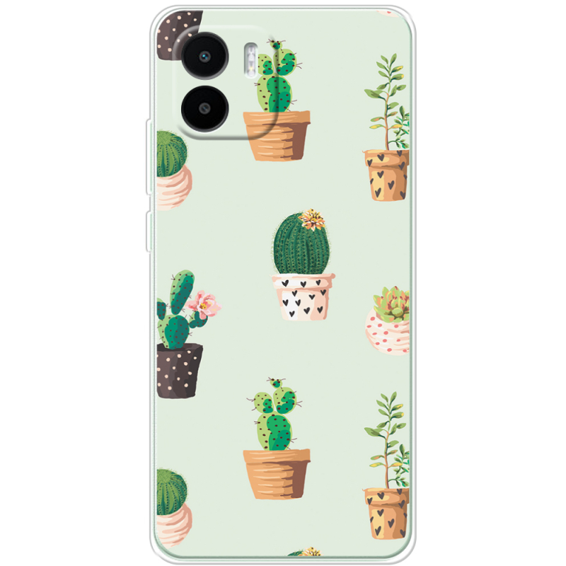 Чехол BoxFace Xiaomi Redmi A1 L-green Cacti