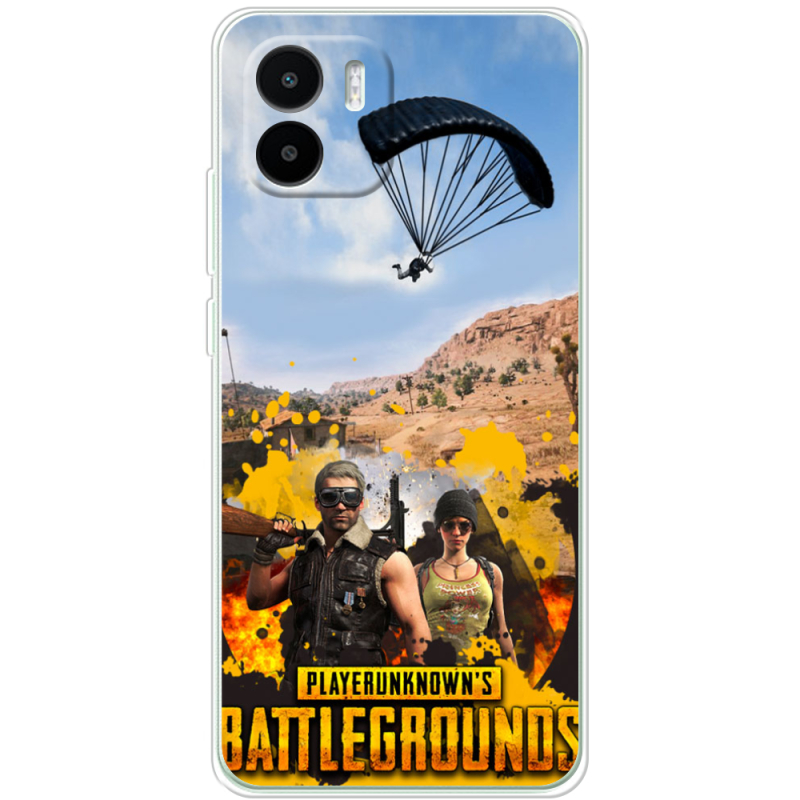 Чехол BoxFace Xiaomi Redmi A1 Pubg parachute