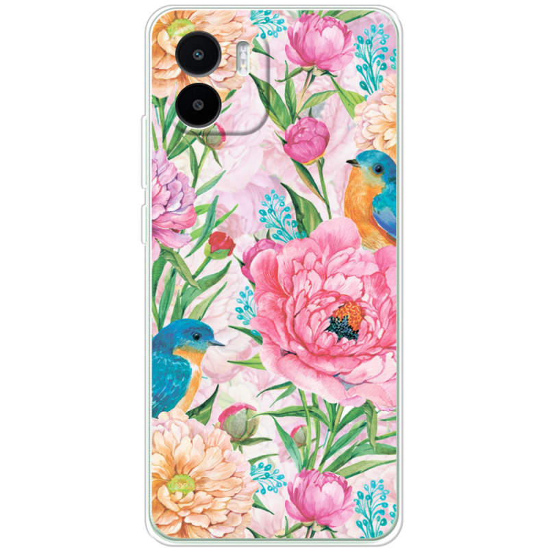 Чехол BoxFace Xiaomi Redmi A1 Birds in Flowers