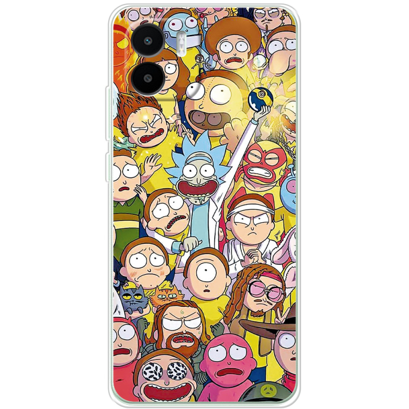 Чехол BoxFace Xiaomi Redmi A1 Rick and Morty