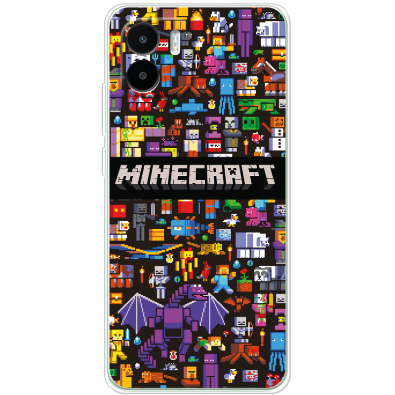 Чехол BoxFace Xiaomi Redmi A1 Minecraft Mobbery