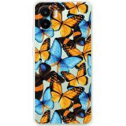 Прозрачный чехол BoxFace Xiaomi Redmi A1 Butterfly Morpho