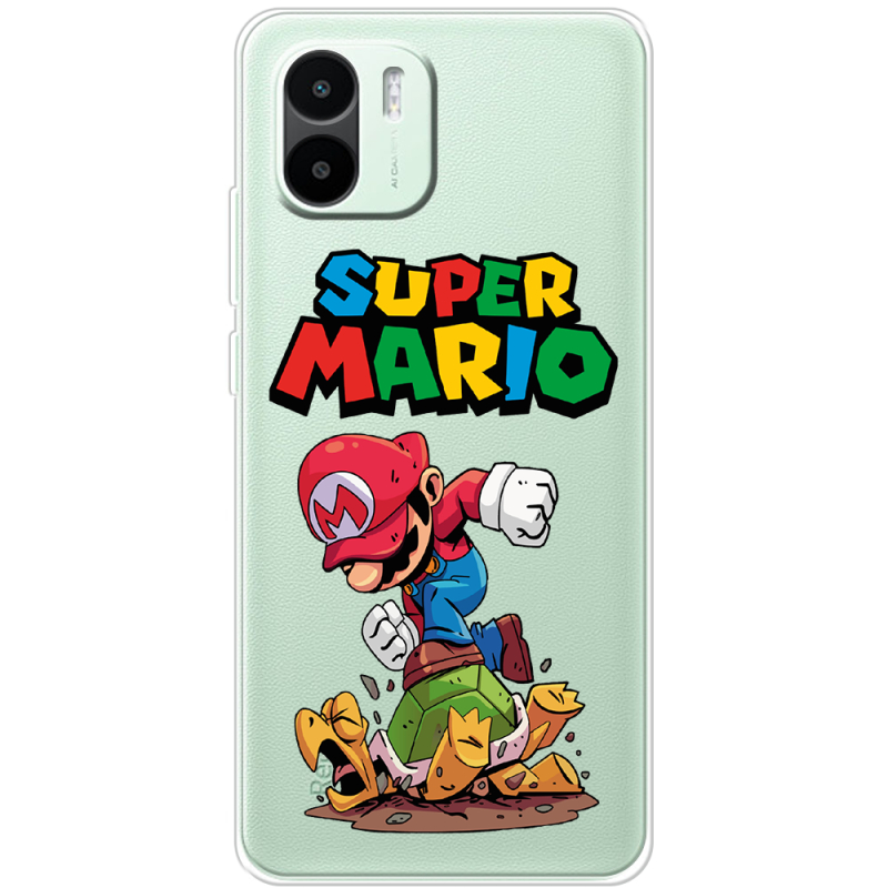 Прозрачный чехол BoxFace Xiaomi Redmi A1 Super Mario