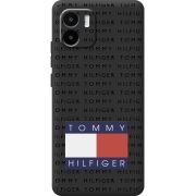 Черный чехол BoxFace Xiaomi Redmi A1 Tommy Print