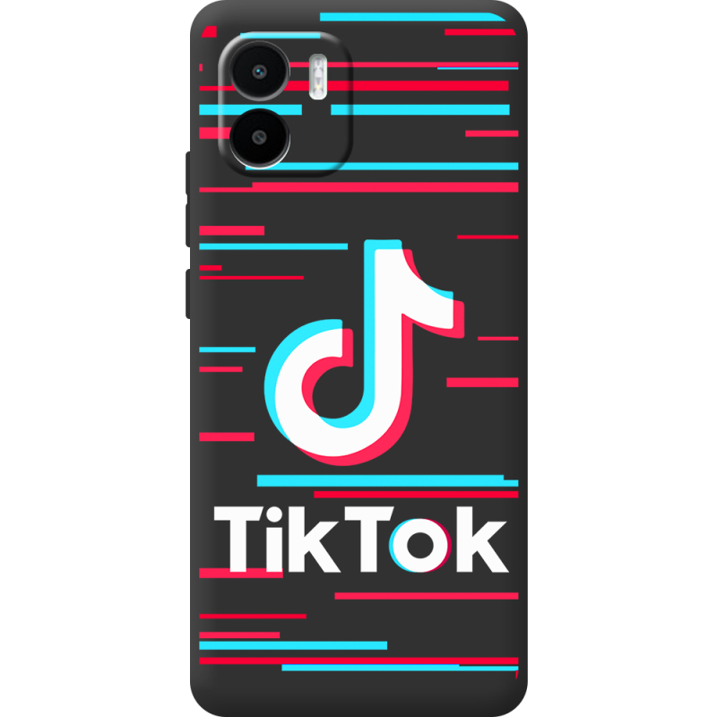 Черный чехол BoxFace Xiaomi Redmi A1 Tik Tok