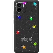 Черный чехол BoxFace Xiaomi Redmi A1 Among Us Invisible