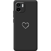 Черный чехол BoxFace Xiaomi Redmi A1 My Heart