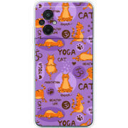 Чехол BoxFace Poco M5 Yoga Cat