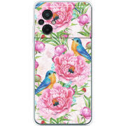 Чехол BoxFace Poco M5 Birds and Flowers